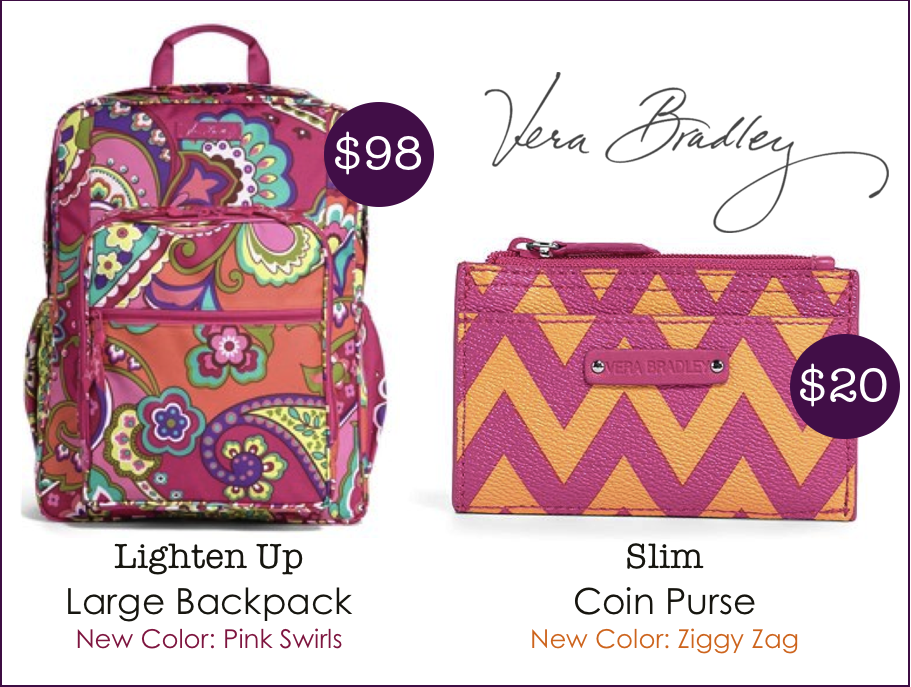 Vera Bradley: Itâ€™s Back to Campus with New Fall Colors  Styles
